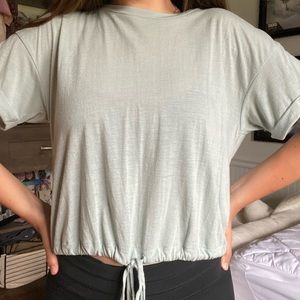 American Eagle Tie Bottom T-shirt